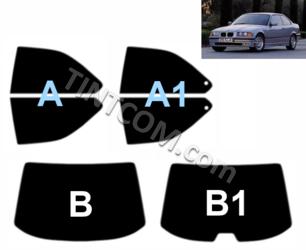                                 Pre Cut Window Tint - BMW 3 series Е36 (2 doors, coupe, 1992 - 1999) Solar Gard - NR Smoke Plus series
                            